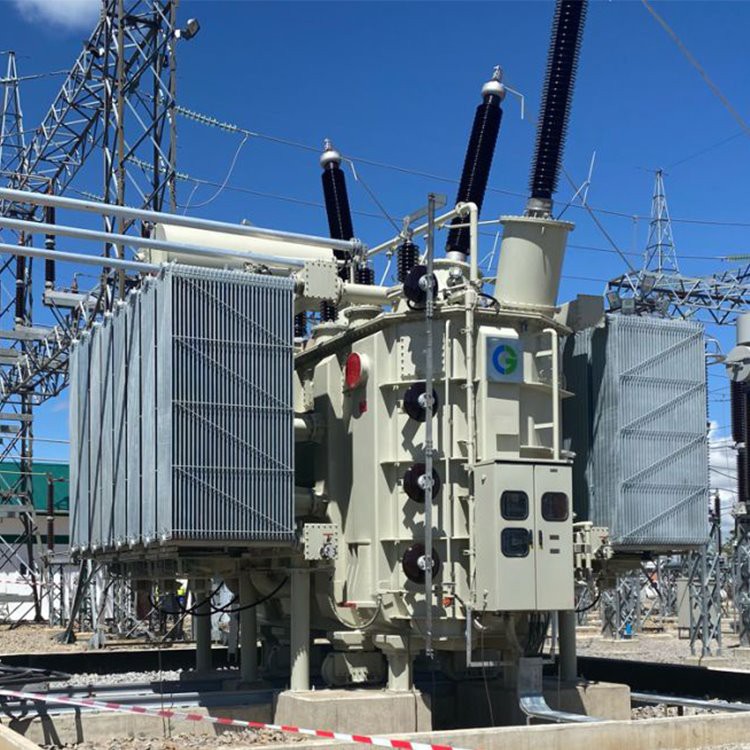 110 kV korkeajännite kolmivaiheinen kaksikäämitys NLTC-tehomuuntaja
